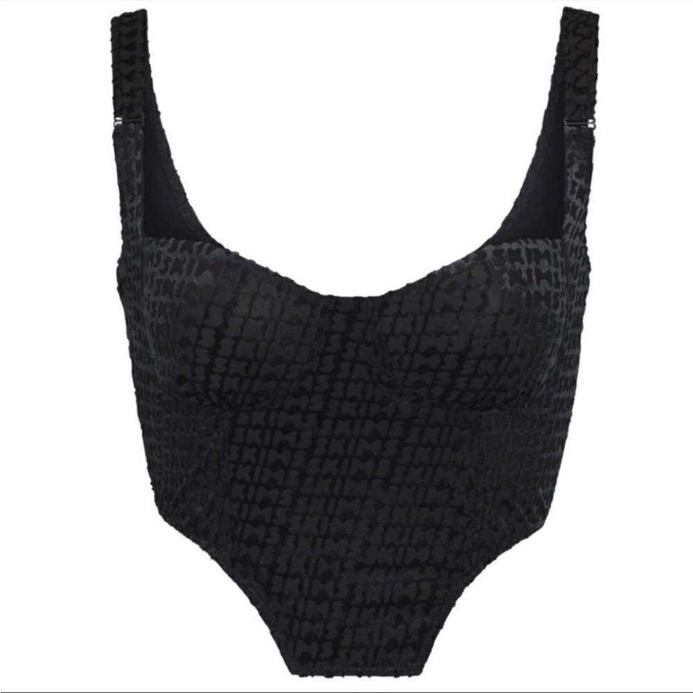 SKIMS Velvet Corset Top